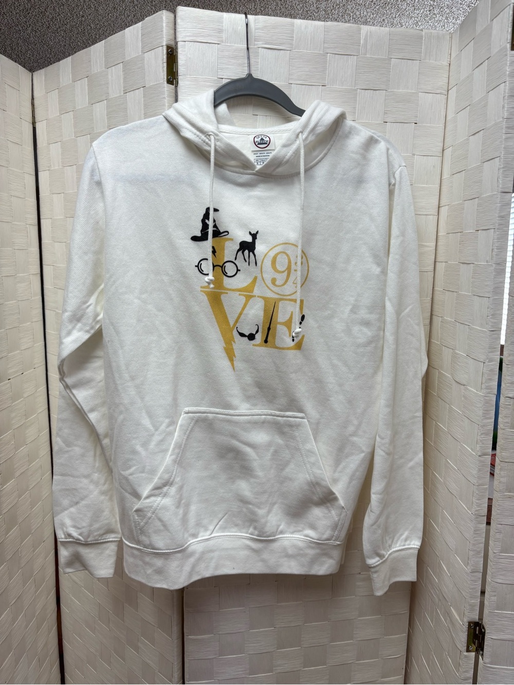 Love Harry Potter symbols hoodie size small